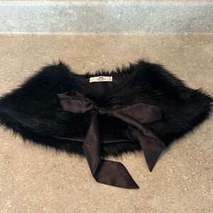 Faux fur shall for kids